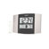 La Crosse Technology Silver Atomic Wall Clock with Moon Phase & Indoor/Outdoor Temperature