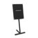 Bi-silque Visual Communication Product, Inc. Standing Letter Board, 2'x3' Board, 19"x23"x63", Black