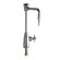 Chicago Faucets Laboratory Single Hole Faucet with Vacuum Breaker Spout and Single Cross Handle