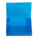 Lion Office Products Translucent Document Files, 2" Capacity, Letter, Blue or Clear