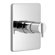 Jado Glance Pressure Balance Shower Valve Trim with Lever Handle and Valve Rough