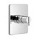 Jado Glance Pressure Balance Shower Valve Trim with Lever Handle and Valve Rough