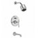 Jado New Classic Pressure Balance Diverter Tub / Shower Faucet with Lever Handle