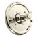 Jado 818 Series Pressure Balance Thermostatic Faucet Shower Faucet Trim Only with Cross Handle