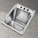 Elkay Celebrity 17" x 21.25" Self-Rimming Stainless Steel Sink Set
