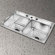 Elkay Lustertone Gourmet 33" x 22" Extra Deep 10" Depth Double Bowl Sink Set