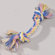 Zanies Pastel Rope Bone Dog Toy