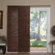 Radiance Panel Track Bamboo Blind in Java Mahogany