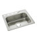 Sterling by Kohler Southhaven 25" x 22" Single Bowl 4-Hole Stainless Steel Kitchen Sink