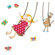 ADZif Ludo Swing Girl Wall Decal