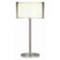 Trend Lighting Corp. Apollo Three Light Table Lamp in Polished Chrome