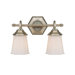 Fifth Avenue Two Light Bath Vanity in Winter Gold