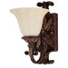 Sheffield One Light Wall Sconce in Chesterfield Brown