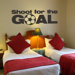 Shoot for the Goal Wall Decal
