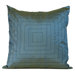 Pyramide Decorative Pillow in Aqua