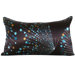 Faux Silk Rays Decorative Pillow in Brown