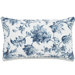 12" Liz Outdoor Decorative Pillow in Blue