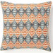 Sweet Potato Cotton Pillow in Orange