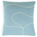 Tulip Poly Pillow in Aqua