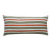 Funstripes 12" x 26" Pillow in Red