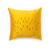Branches Decorative Pillow in Yellow
