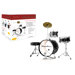 Spectrum AIL 662BK Midnight Black Three Piece Junior Drum Kit