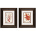 Red Coral I / III Framed Art (Set of 2)