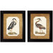 Blue Heron and Purple Print Set - 24" x 30"