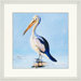 Pelican by Bombosse Waterfront Art - 35" x 35"