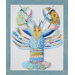 Rock Lobster by Bombosse Waterfront Art - 41" x 34"