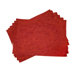 Lined Jacquard Leaf Placemat (Set of 6)