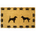 Dog with Paws Doormat
