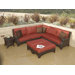 Santa Barbara Sectional Sofa with Cushions