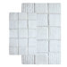 Checkerboard Contemporary Bath Rug (Set of 2)
