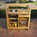 Outdoor Teak Party Bar