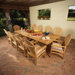 Essex Rectangular Extension Dining Table 106"