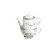 Winterberry Tea  for One Teapot and Tea Cup