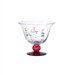 Winterberry Glass Pedestal Dessert Bowls (Set of 4)