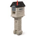 MailMaster Stone Hill Plus Post Mounted Mailbox