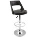 Presta Barstool in Wenge Wood