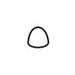 Sandalo 1" x 1" Quarter Round Corner in Castillian Gray