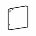 Sandalo 3" x 3" Surface Bullnose Corner in Serene White