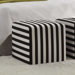Fabric Cube Ottoman