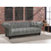 Tufted Chesterfield Velvet Sofa