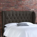 Tufted Wingback Linen Headboard
