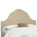 Velvet Arched Headboard
