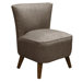 Groupie Mid Century Fabric Slipper Chair