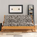 Velvet Zebra Futon Cover