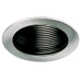 6" Baffle with Brushed Aluminium Trim Ring