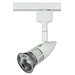 Pointed Brushed Aluminium ck in Black